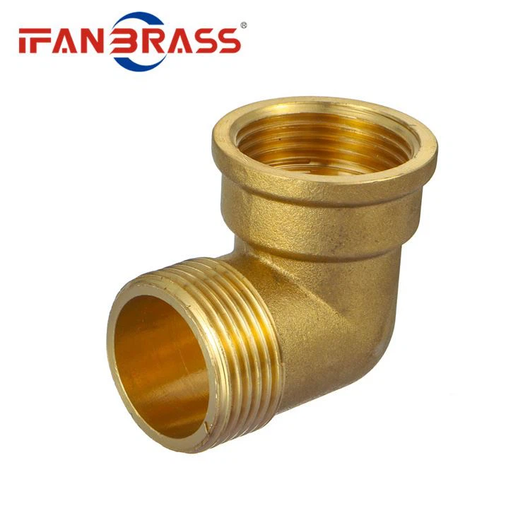 Brass elbow fittings