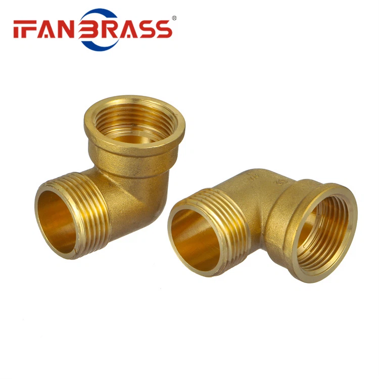 Brass Male elbow
