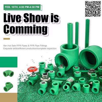 IFAN Live Show sobre tubos PPR e acessórios para tubos