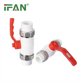 Princípio de funcionamento da válvula globo PPR e válvula de esfera