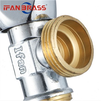 O material do invólucro da válvula de ângulo