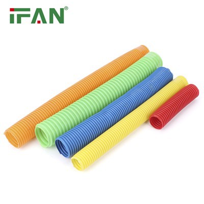Tubo de papelão corrugado plástico